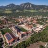 2018 Aerials over CU Boulder and surrounding Boulder area. (Photo by Glenn Asakawa/University of Colorado)