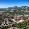 CU Boulder main campus aerial