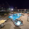 Students hanging out at the Buff pool during Connect at The Rec