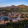 Aerial photo of CU Boulder Campus (Photo by Glenn Asakawa/University of Colorado)