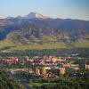 aerial view of Boulder and CU campus