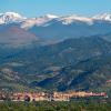 Aerial photo of CU Boulder campus