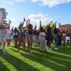 Students dancing at the Be Involved Fair