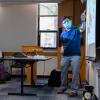 Instructor in classroom