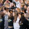 First year students attend 2021 Kickoff and Spirit Night at Folsom Field on Aug. 20, 2021. (Photo by Glenn Asakawa/University of Colorado)