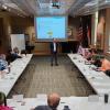 Adjunct Professor Erick Mueller leads the Demystifying Entrepreneurship - Shore Up Your Small Business workshop in Logan County