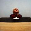 A participant in the marshmallow test at CU Boulder