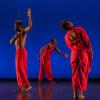 students dancing in innovative, multisensory performance