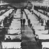 a hospital ward during the flu epidemic of 1918