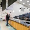 Image of a socially distanced classroom