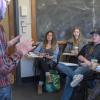 Students in a classroom
