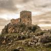 medieval castle on a cliff in Portugal