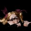 Porcelain doll face broken into pieces