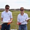 CU Boulder aerospace students Lucas Droste and Jaquelyn Romano