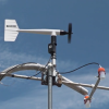 air quality monitoring equipment set up at Boulder Reservoir