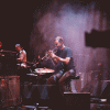 Emo rock band American Football performs on stage