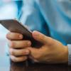 A person on a mobile phone