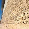 A funerary inscription from Ara Pacis, wanted by Augustus to recall who his life and accomplishments. (Photo provided)