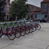 B Cycle station at CU Boulder