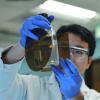 scientist with cellulose