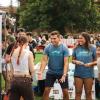 Students at the Be Involved Fair