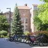 bike racks on campus