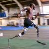Blake Leeper sprinting