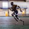 Blake Leeper runs in gym