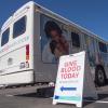 Bonfils blood drive bus