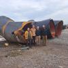 Brad Wham and his team in Turkey