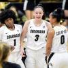 Colorado women's basketball players