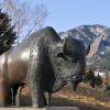 The Ralphie statue