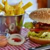 a burger