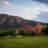 CU Boulder campus scenic