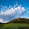 Flatirons during summer