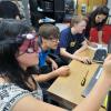 Students engaged in learning