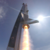 10-foot rocket launching