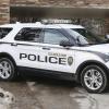 A CU Boulder police vehicle