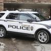 A CUPD car on campus.