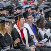 Students at commencement