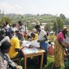 Tubeho Neza community distributions of household water filters and cookstoves in western Rwanda in 2014