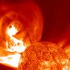illustration of the sun and wind