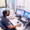 Jared Lewis working in the COSINC facility (Photo provided)