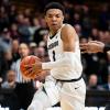Tyler Bey had 12 points and six rebounds in Wednesday's Colorado win over Portland. (Joel Broida)