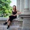 Amy Linhoff on campus