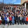 Attendees from the 2017 Conference for Undergraduate Women in Physics hosted at CU Boulder.