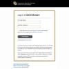 New Desire2Learn login authentication page