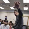 David Shneer teaching a class at CU Boulder