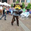 Chip the Buffalo dancing at the 2016 Diversity Summer Gathering