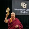 The visit of His Holiness, the Dalai Lama, on the CU Boulder campus. (Photo by Glenn Asakawa/University of Colorado)